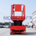 factory direct sales battery self-propelled scissor man lift table electric hydraulic scissor lift table platform length 8m